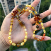 Natural Amber Necklace for Women Gift Europe Baltic Plant Beads Gogerous Jewelry Supplier - Image 7