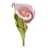 Enamel Lily Flower Brooch Pin in Four Colors - Image 1