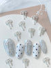 20PCS 3D Silver French Style Bow Metal Manicure Accessoire Nail Decoration Alloy Lacework Ribbon Nails Art Charms - Image 3