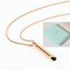 Stainless Steel Breathe Easy Necklace Mindfulness Breathing Necklace Breathlace for Natural Calm Box - Image 13