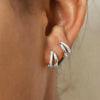 3 Piece Stainless Steel Round Star Drop Earrings Set for Women Gold Plated Dangle Earring Punk Unisex Rock Jewelry - Image 10