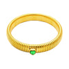 Stainless Steel Retro Elasticity Thick Metal Polish Bracelet Gold Plated Unisex Jewelry Men Women - Image 10