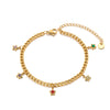 Stainless Steel Multicolor Zircon Star Charm Necklace For Women Not Fading Delicate Party Jewelry Gifts - Image 7