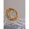 3/4/5/6 MM Stainless Steel Beads Daily Handmade Elastic Bracelet Bangle Wrist Gold Color Jewelry Men - Image 3