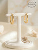Stainless Steel Hoop Earrings For Women Men Heart Star Oval Rectangle Round Triangle Gold Color Punk Hip Hop Jewelry - Image 10