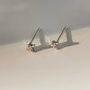 Silver Zircon Star Tiny Stud Earrings for Women Jewelry Minimalist Ear Hole Care Accessories Gifts Earrings for Women - Image 4
