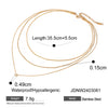 Stainless Steel Flat Snake-Chain Necklace in Multiple Styles - Image 27