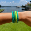 3Pcs Bohemain Acrylic Bamboo Stackable Bracelets Set for Women Marble Color Stretchy Resin Tube Beads Bracelet Bangles Jewelry - Image 43