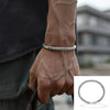 Punk Simple Silver Color Twisted Mobius Cuff Bangles Infinite Loop Bracelet Men\'s Casual Party Jewelry Gift - Image 16