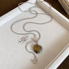 Spotted Tiger Eye Stone Necklace for Women Vintage Water Droplet Grape Pendant Long Chain Necklaces Female Accessories - Image 13
