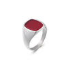 Men's/Women 316LStainless steel Onyx Wedding Rings Classic Jewelry Product - Image 9