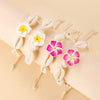 Boho Shell Rope Chain Anklets for Women Flower Shell Beach Charm Anklet Beach Barefoot Ankle Bracelet Leg Chain Foot Jewelry - Image 3