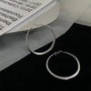 Smooth Star Zircon Hoop Earrings for Women Girls Metal Chunky Sun Rhinestone Ear Buckle Punk Y2K Jewelry - Image 13