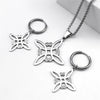 Stainless Steel Jewelry Set Witchcraft Witch Celtic Irish Knot Pendant Necklace Earring Bracelet Ring Nudo De Bruja - Image 10