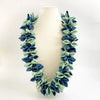 School Color Graduation Ribbon Lei Necklace with Kukui Nuts Flower Ribbon Lei Hawaiian Party Ribbon Lei - Image 9
