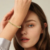 4Pcs 4 Colors C-Shaped Blank Cuff Bangles Sets Stainless Steel Grooved Cuff Bangles Open Blank Bracelet Hair Tie making kit - Image 6