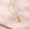 Elegant Charm Drip Oil Rose Flower Pendant Necklace Women Gold Color Stainless Steel Clavicle Fish Tail Necklaces Party Jewelry - Image 5