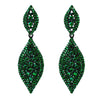 European and AmericanFashion Full Diamond Alloy Gold-Plated Earrings For Women Multicolor Rhinestone 0ptional Earrings - Image 17