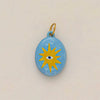 Colorful Dopamine Pendant Necklace, Heart-Shaped Sun, White Dove, Small Snake, Gold-Plated and Color Preserving - Image 12