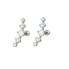Two-Piece Stainless Steel Cartilage Stud Set with Multiple Motif Designs - Image 5