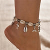 Starfish Beads Pearl Chain Anklet Set for Women, Charm, Ankle Bracelet on the Leg, Handmade Jewelry, Gifts, Summer, Beach, Fashi - Image 19