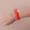 3Pcs Bohemain Acrylic Bamboo Stackable Bracelets Set for Women Marble Color Stretchy Resin Tube Beads Bracelet Bangles Jewelry - Image 17