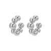 1 Pair Smooth Circle C Shape Clip Earrings For Women Lightweight Without Piercing Cartilage Ear Cuff Gold Silver Color Earrings - Image 7