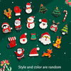 6 pcs/1 set Christmas cartoon brooches, cute Santa Claus, reindeer, and snowman series brooches, suitable for Christmas badges - Image 5