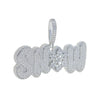 Iced Out Bling CZ Letter Badge Pendant Necklace Cubic Zirconia Gold Color Lettes Money Charm Men Hip Hop Jewelry - Image 9