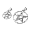 Classic Pentagram Shield Pendant Necklace Stainless Steel Charm Jewelry Star Biker Men Pendant - Image 1
