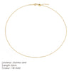 Long Layered Pendant Necklace Stainless Steel Necklace Chocker Necklaces for Women Jewelry - Image 7