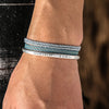 Lucky Woven Rope Handmade Bracelets For Women Men Simple Tibetan Silver Bangle Adjustable 3PC Charm Bohemian Styles Gift - Image 1