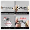 Women Men Simple Bangles Charms Italian Links Stainless Steel 9mm Width Gold Color Bracelets Jewelry Gifts - Image 3