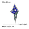 Classic Enamel Conch Brooch for Women Unisex Rhinestone Aquatic Life Pins Banquet Party Backpack Gifts Jewelry Accessories - Image 15