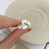 Silver Rings for Women Vintage Matte Frosted Lace Irregular Finger Rings Y2K Couple Ring Hip Hop Jewelry - Image 4