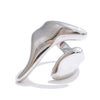 Casting Pvd Plated Stainless Steel Metal Geometric Adjustable Creative Ring Women Daily Jewelry Accessories - Image 7