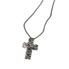 Y2K Jewelry Acrylic Leopard Print Zebra Print Cross for Women Cool Kawaii Cute Sexy Necklace Punk Accessories Goth - Image 5