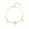 European American Style Eight-Pointed Star Zircon Bracelet Silver Personality Simple Versatile Bracelet - Image 15
