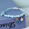 Bohemian Butterfly Flower Bracelets For Women Girls Handmade Purple Blue Pink Beads Braided Rope Chain Bracelet Bangles Bff Gift - Image 4