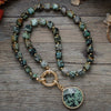 Amethyst Labradorite Zircon Pendant Necklaces Crystal Lariat Necklace Jewelry - Image 10