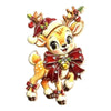 Christmas Enamel Brooch Vintage Blue White Porcelain Style Santa Snowman Cat Reindeer Lapel Pin Xmas Festive Badge CoatSweater - Image 22