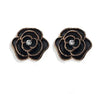 Skeds Korean Style 5 Numbers Pearl Crystal Flower Earrings For Women Camellia Elegant Lady Party Jewelry Ear Rings - Image 37