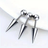 Three-Piece Stainless Steel Spike Piercing Stud Set - Image 33