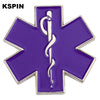 Star of Life Pin badges for clothes in badges safety pin brooch - Image 5