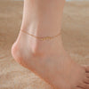 Bear Cat Dog Paw Anklet Women Stainless Steel Double Layer Beads Chain Ankle Bracelet Animal Footprints Summer Accessory - Image 3