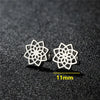 Bohemia Cute Flower Earrings for Women Golden Color Stainless Steel Earrings Daisy Wedding Jewelry Gifts - Image 14