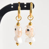 1Pair Dopamine Summer Sea Glass Fish Pendant Stainless Steel Cute Animal Bee Y2K Girl Hoop Earrings Jewelry - Image 10