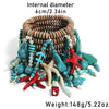 Statement Starfish Shell Element Retro Beads Bracelet Set Handmade for Women Girl - Image 2