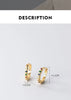 MODIAN Authentic 925 Sterling Silver Small Rainbow Color Zirconia Hoop Earrings For Women Fine Jewelry Ear Buckles