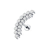 Cubic Zirconia Labret Stud 16G Internally Threaded for Lip Tragus and Helix - Image 19